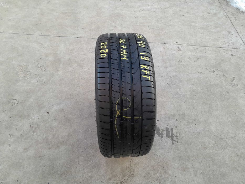 O anvelopa de vara 275 40 19 pirelli p zero run flat profil 7 mm