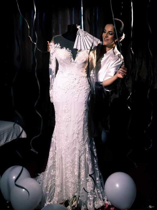 Vând rochie de mireasă Milla Nova, stare foarte bună.