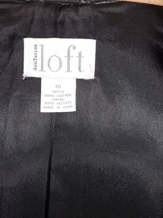 Jacheta piele culoare negru