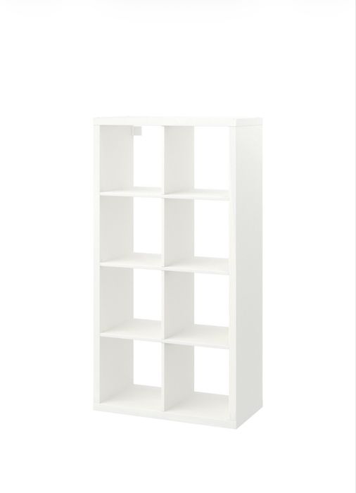 Etajera alba lucioasa 146,5cm/76,5cm,adancime33,5cm