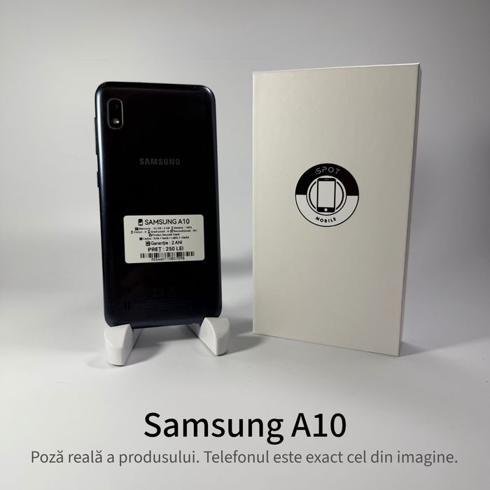 ispotmobile.ro Samsung Galaxy A10 32GB Black Garanție 2 ani