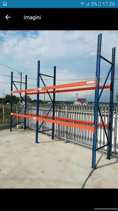 Vând rafturi metalice profesionale reglabile