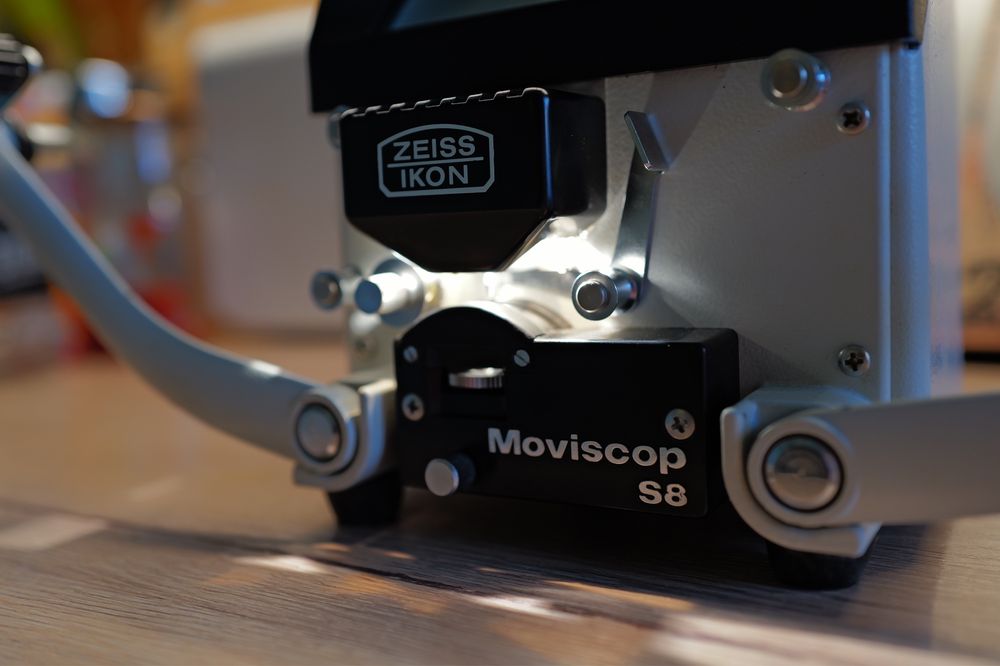 Zeiss Moviscop S8 proiector Voigtlander manual film 8mm