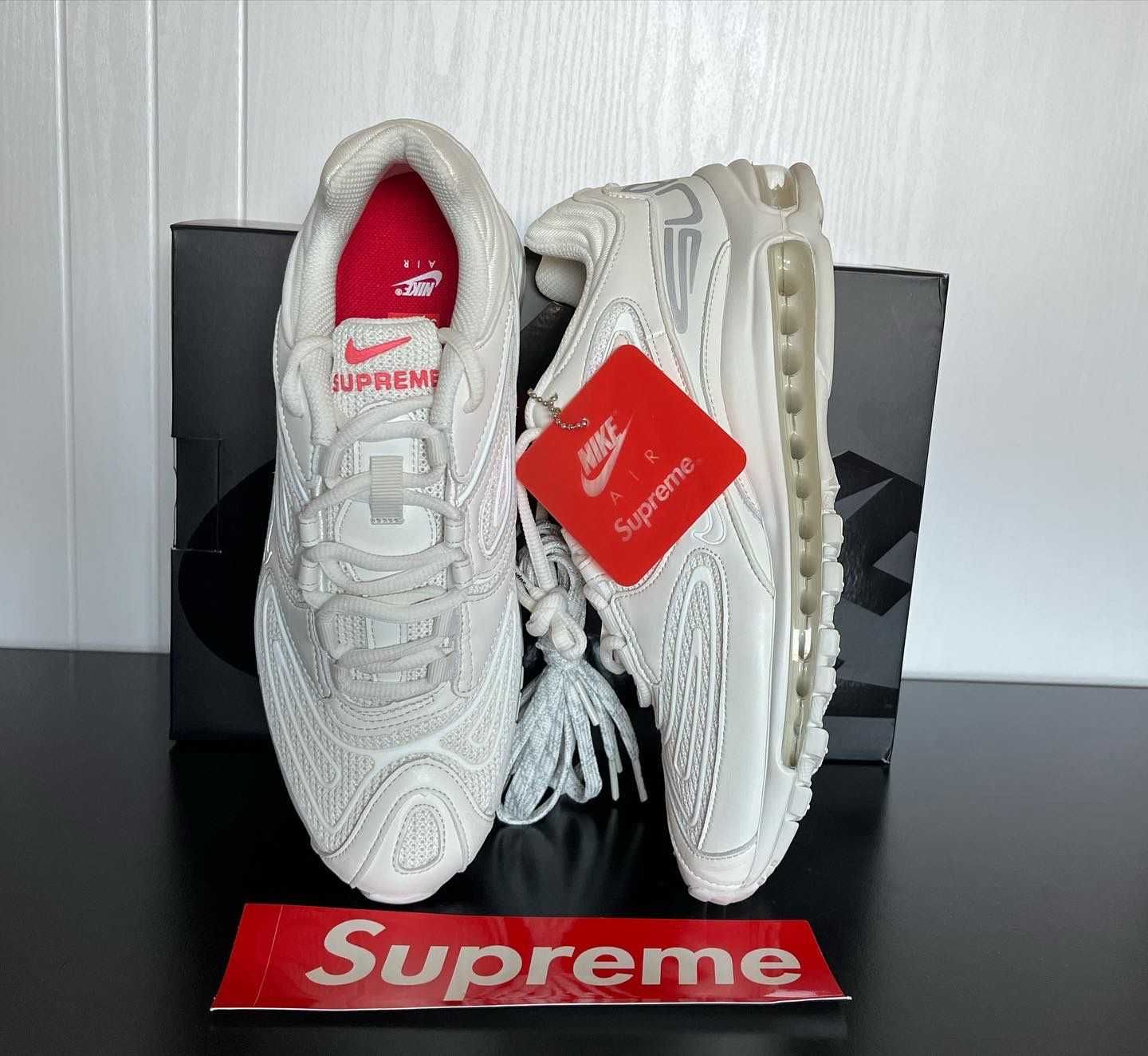 Nike air max sales 98 supreme white