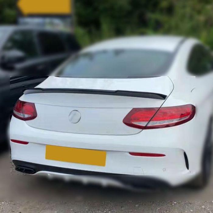 Eleron portbagaj M4 style MERCEDES-Benz C-Class W205 Coupe negru lucio