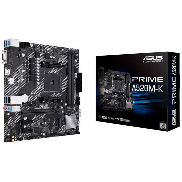 Placa de baza ASUS PRIME A520M-K , socket AM4