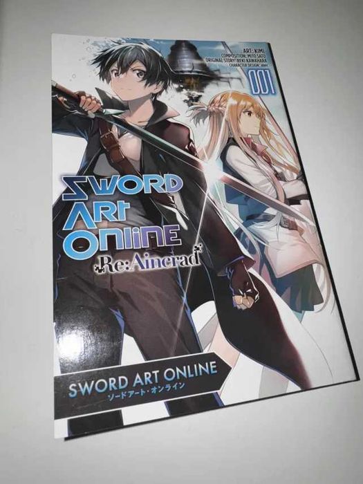 Light Novel и Manga Sword Art Online на английски