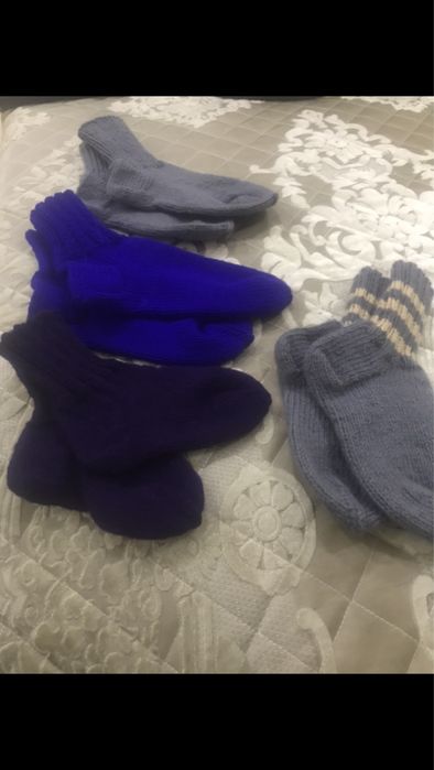 Вязанные носки для всей семьи