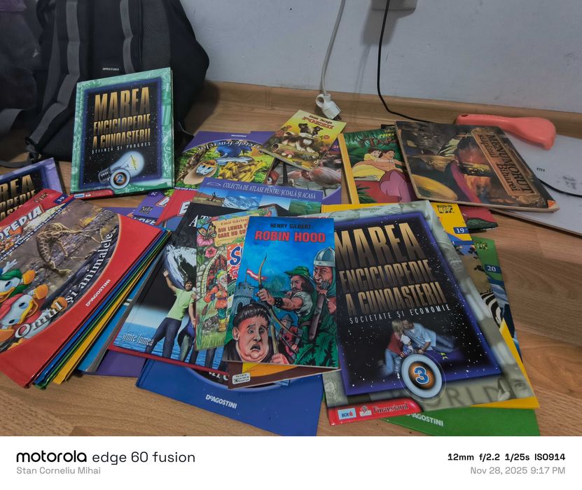 52 Cărți: Colecție Disney (20 vol), Povești RAO, Enciclopedii