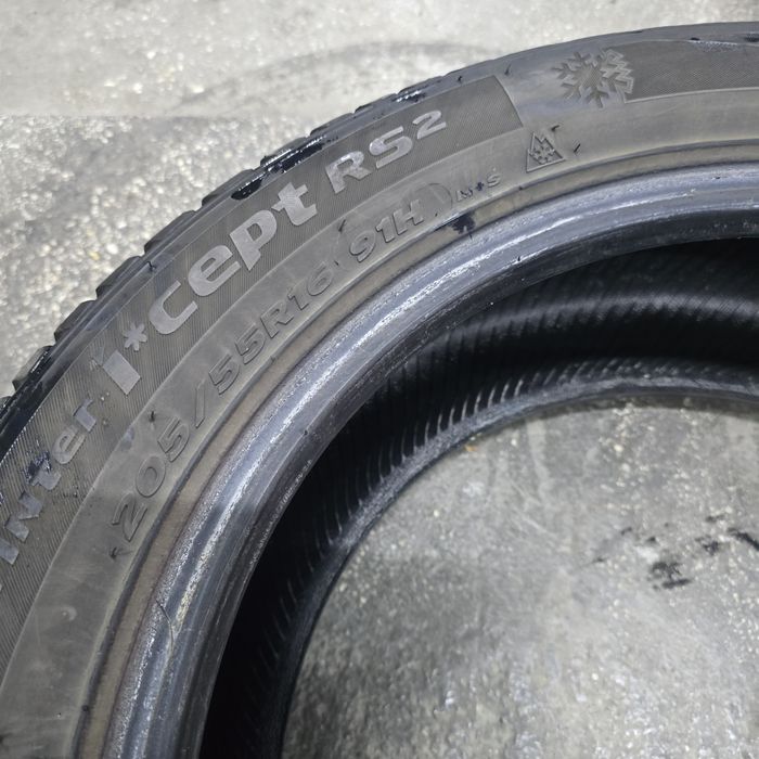 2x 205/55/16 M+S HANKOOK 2019 Stare excelentă