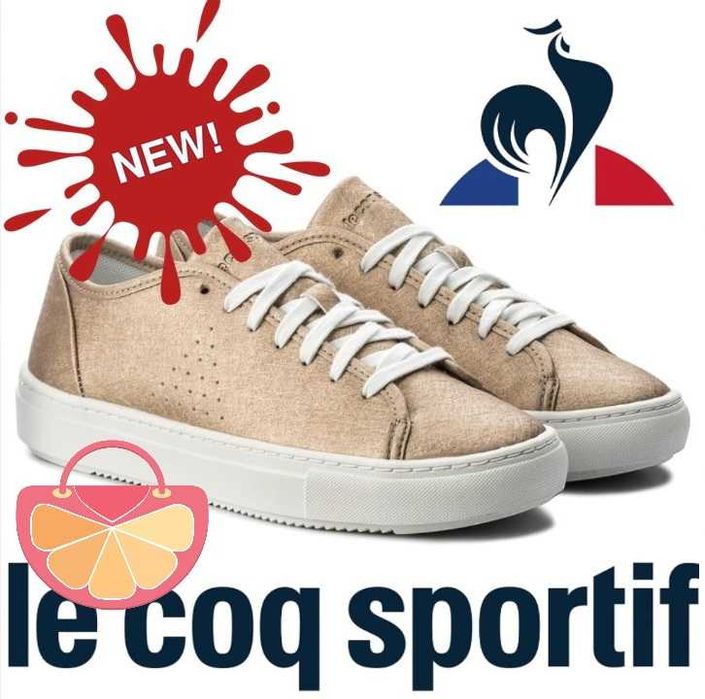 %ПРОМО% LE COQ SPORTIF № 37/38 & 39/40 – Дамски обувки розово златисто