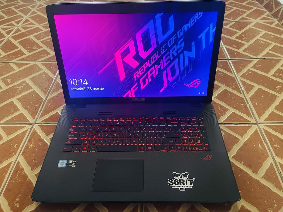 Leptop Laptop Asus ROG gaming i7 16gb ram ddr5 Nvidia 4gb