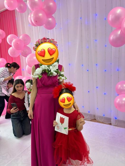 Новое платье для девочки с бантиком 3000тенге