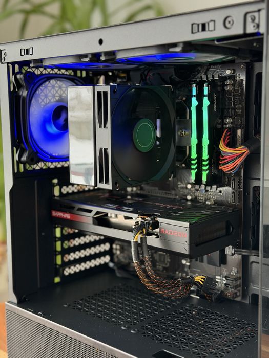 Pc Gaming Ryzen 5600- RX 7600(RTX 4060)-16Gb ram