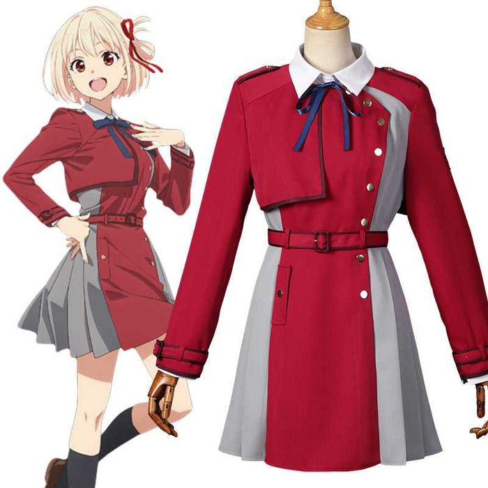 Anime  Lycoris Recoil chisato cosplay