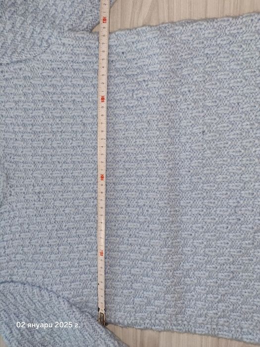 Плетен пуловер р-р S