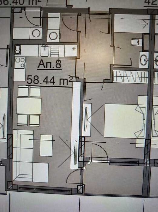 Продава се Двустаен апартамент в София, Малинова долина - 59 кв.м за 3729 €/кв.м - Снимка #13