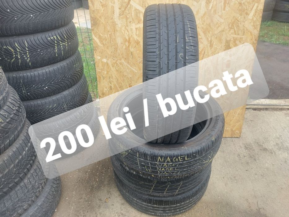 200 lei bucata! Set anvelope de vara 215 45 r20 Continental ! 7 mm