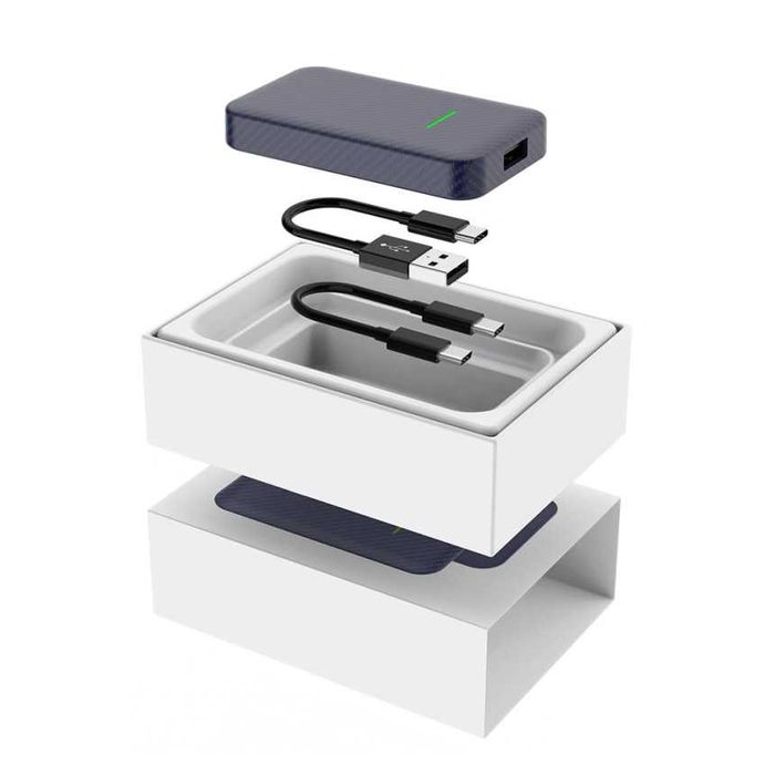 Оригинален с кабел към безжичен CarPlay  Android Auto адаптер