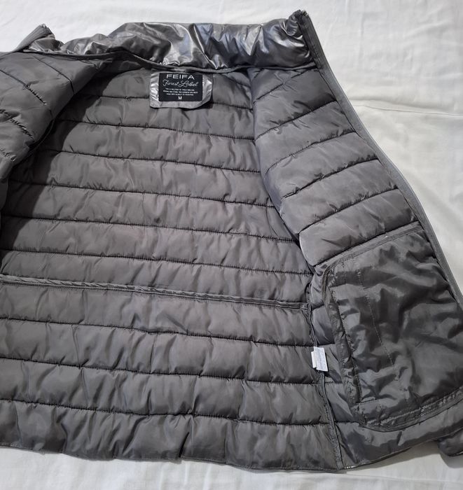 Geacă damă,  argintie,  nr.M