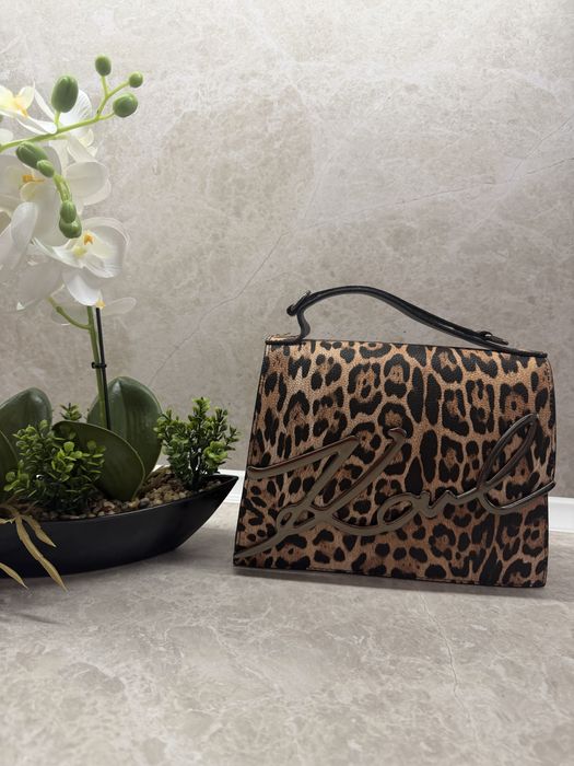 Дамска леопардова чанта Karl