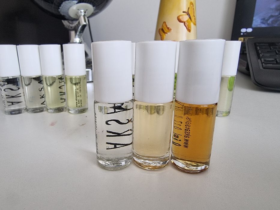 Оригинални парфюмни масла Aksa – 5 ml, Roll-on, без алкохол