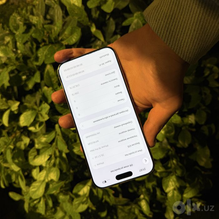 iPhone 16 ProMax Desert Tutanium 256gb 78%radnoy