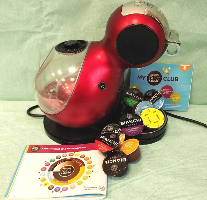 Кафемашина с гаранция 1 година NESCAFÉ® Krups automat Melody.Red