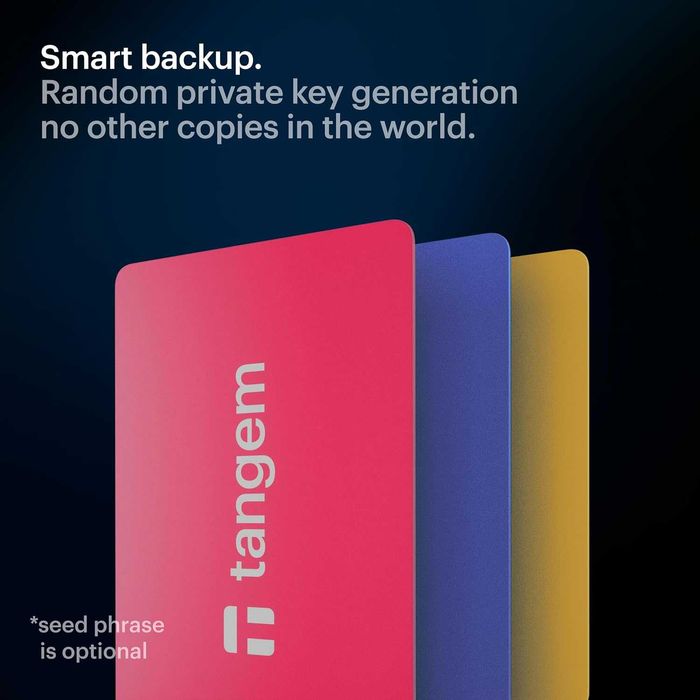 Аппаратный кошелек Tangem 2.0 (3 карты) Spring Bloom