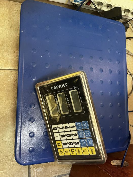 Весы электонные площадка