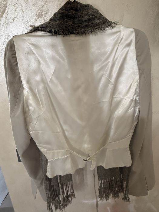 Sacou designer cu eșarfă din mătase – Barbara Bui Paris