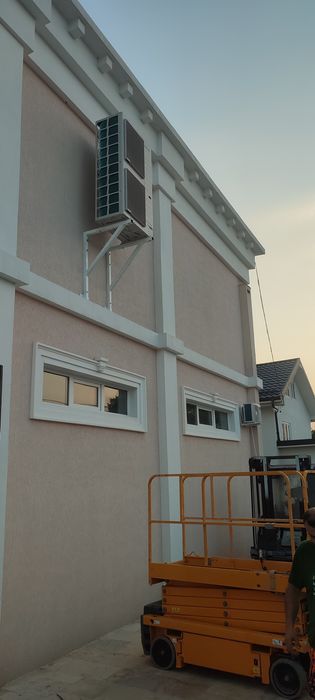 Montaj service freon ac r32 r410a r407c r22 centrala termica peleti