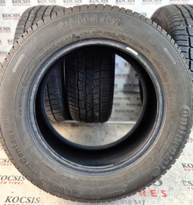 Anvelope second hand iarna m+s 215 60 16 Continental
