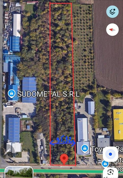 BACAU -Calea Republicii 11.200 mp teren intravilan