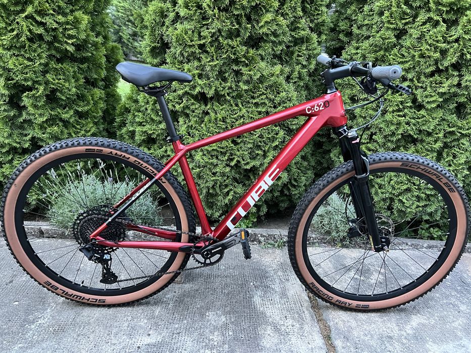 Bicicleta MTB CUBE REACTION ON1 Carbon L 29” C:62O Furca Aer 1x12