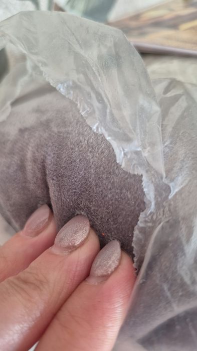 Матовый велюр ткань