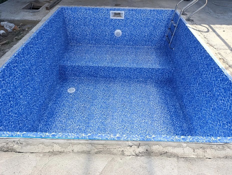 Строительство бассейнов ПВХ пленка