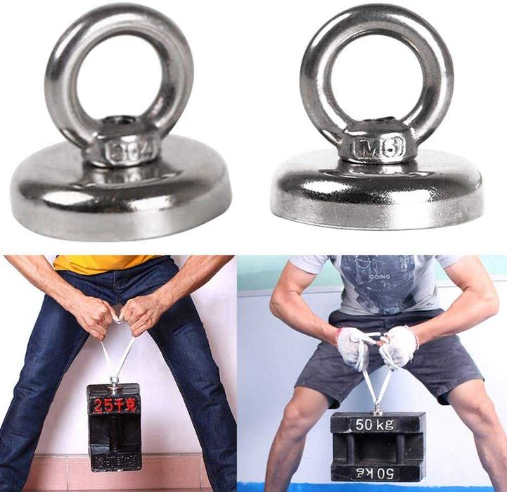 МАГНИТ за магнет фишинг, Magnet fishing, до 700кг. магнитен риболов