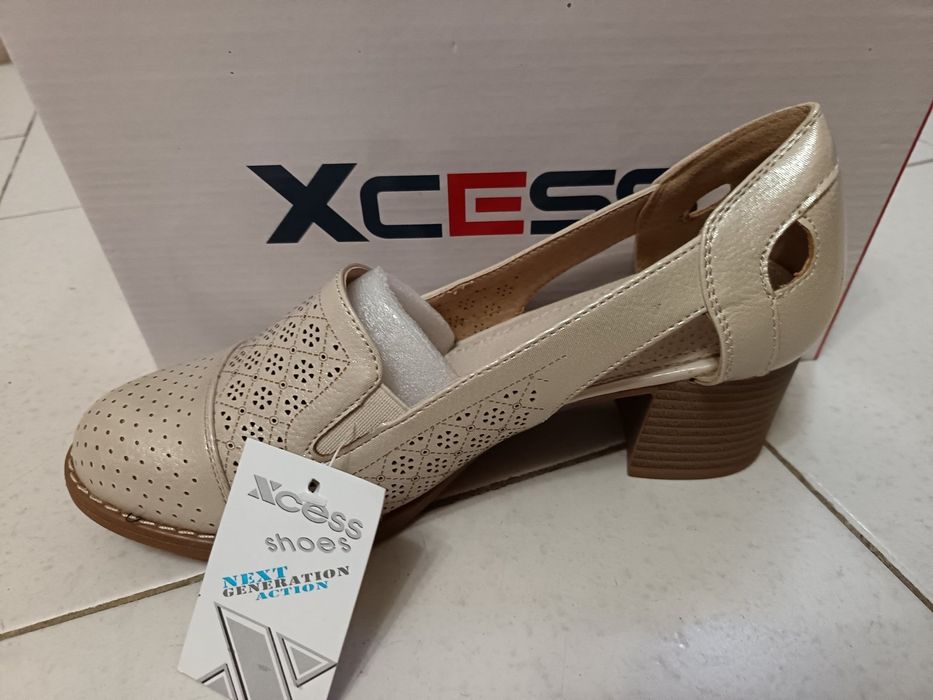 Дамски обувки естествена кожа