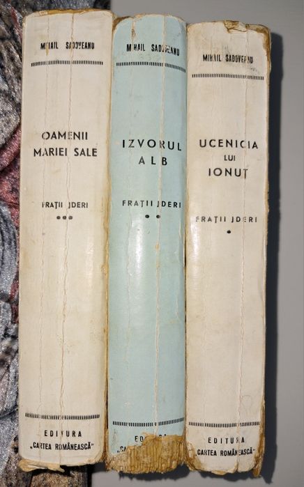 Cărți vechi pentru bibliofili 1942 Frații Jderi Mihail Sadoveanu