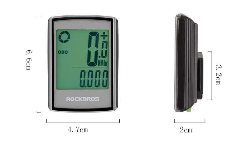 Безжичен километраж за велосипед