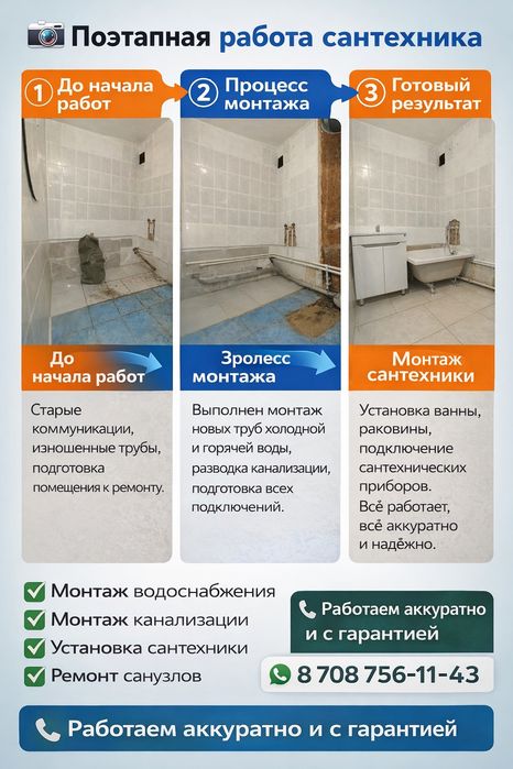 Услуги сантехник