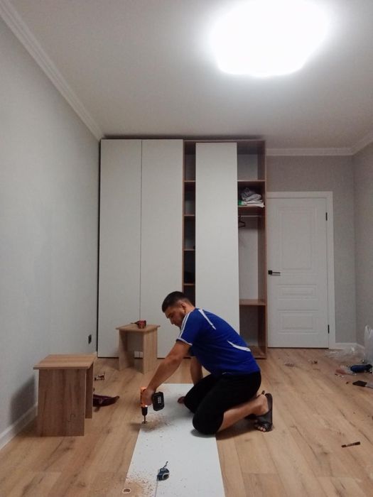 Услуга мебельщика, сборка и разборка мебели, ремонт мебели, Плотник