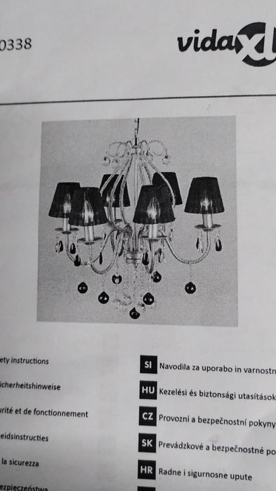 Candelabru de camera nou 200 lei