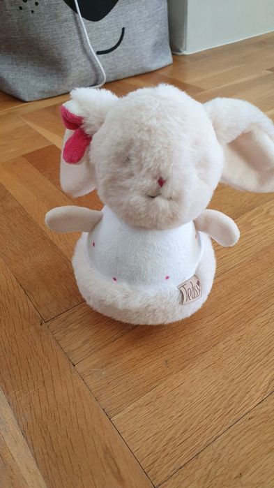 Плюшена играчка роли-поли зайче