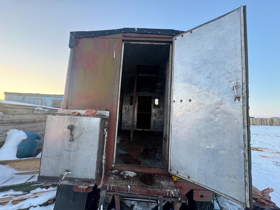 Вагон в городе Аягуз