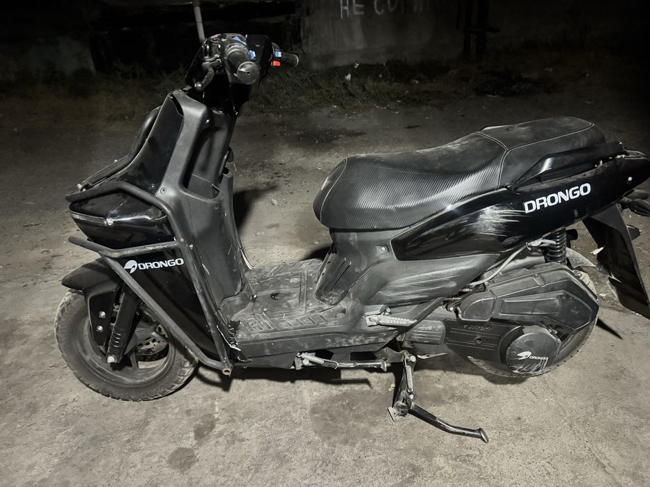 Скутер танк на ходу