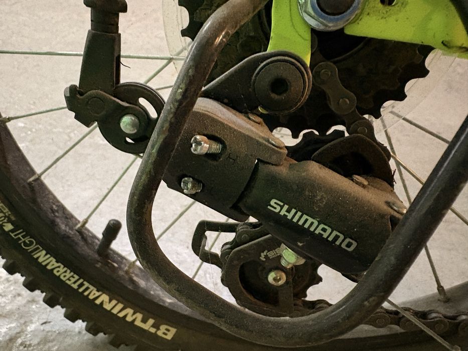 Bicicletă copii Rockrider st500 20” folosita foarte putin