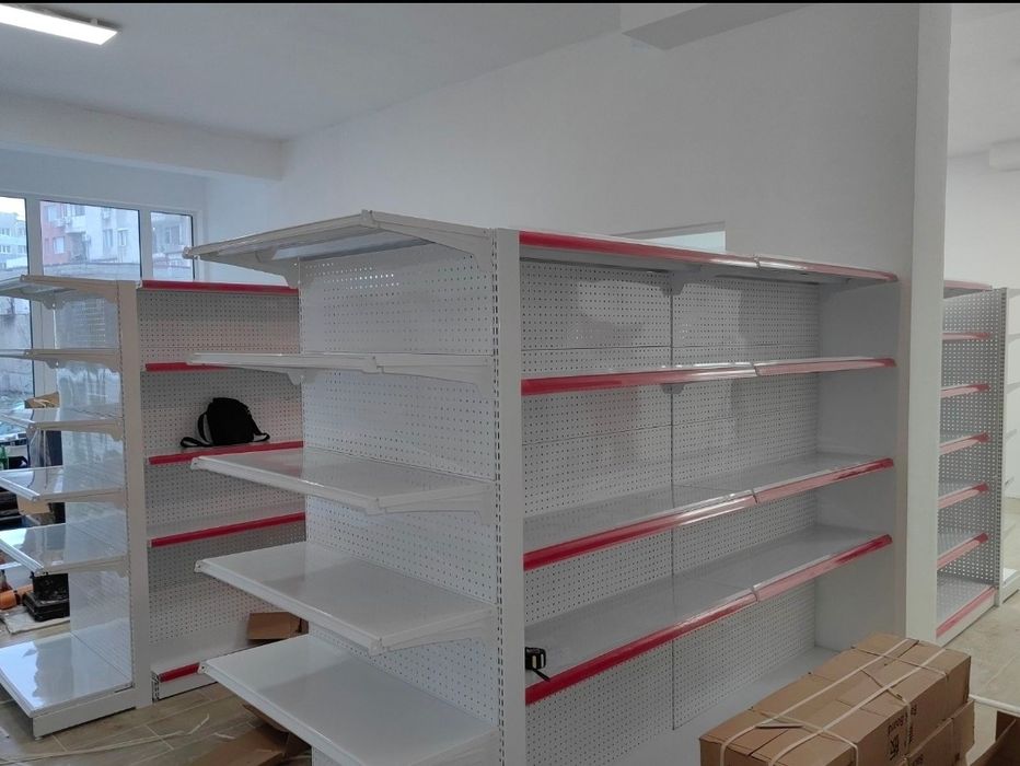 Крайстенен и островен стелаж за магазин супермаркет