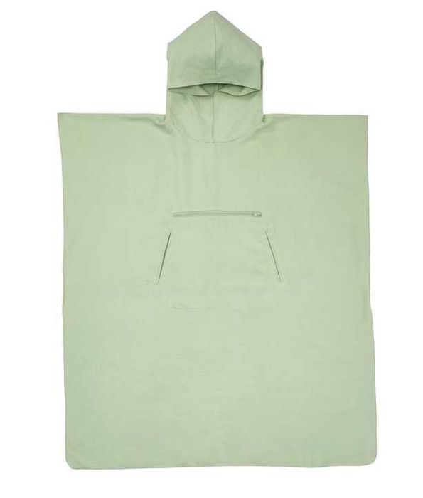 Poncho de baie cu glugă, verde deschis DAJLIEN, IKEA